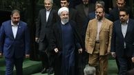 چه کسانی روحانی را در جلسه سوال از رئیس جمهور همراهی کردند؟