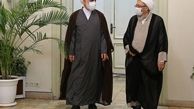 دیدار رئیس مجمع تشخیص مصلحت نظام با محسنی اژه‌ای+ عکس