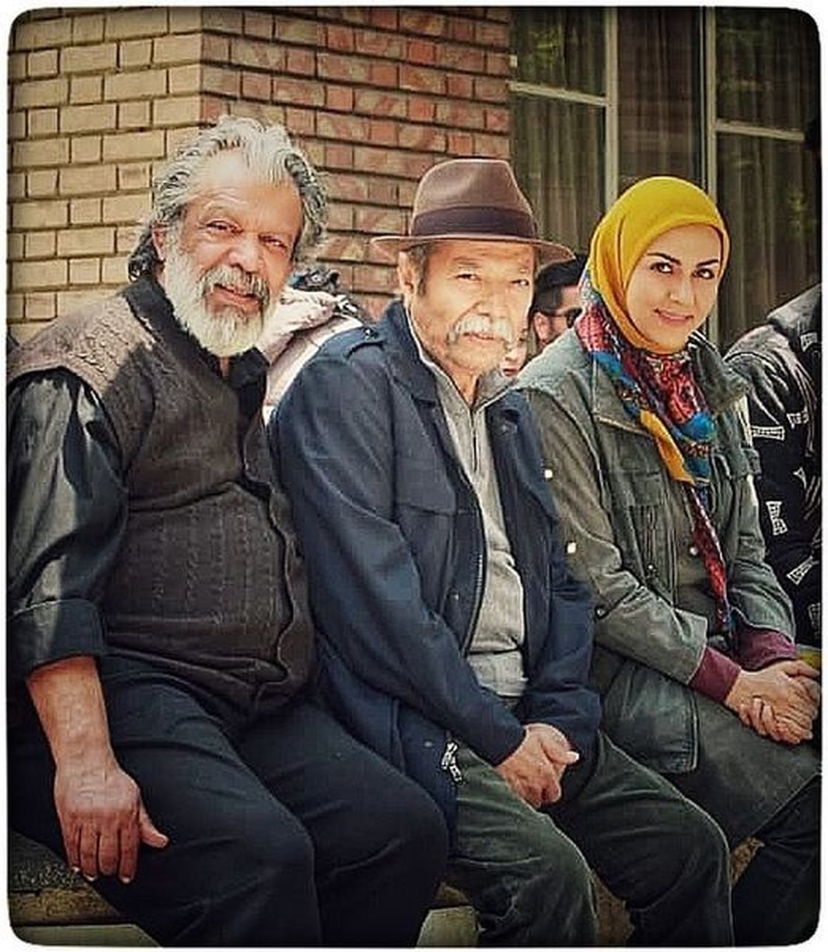 خانم بازیگر در کنار پیشکسوتان سینمای ایران + عکس