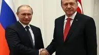 پوتین نتیجه همه پرسی ترکیه را تبریک گفت