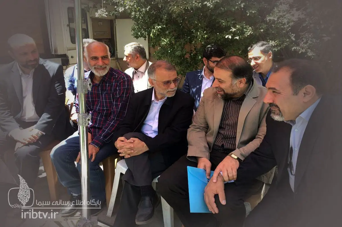 مرتضی میرباقری از پشت صحنه سریال «در جستجوی آرامش» بازدید کرد
