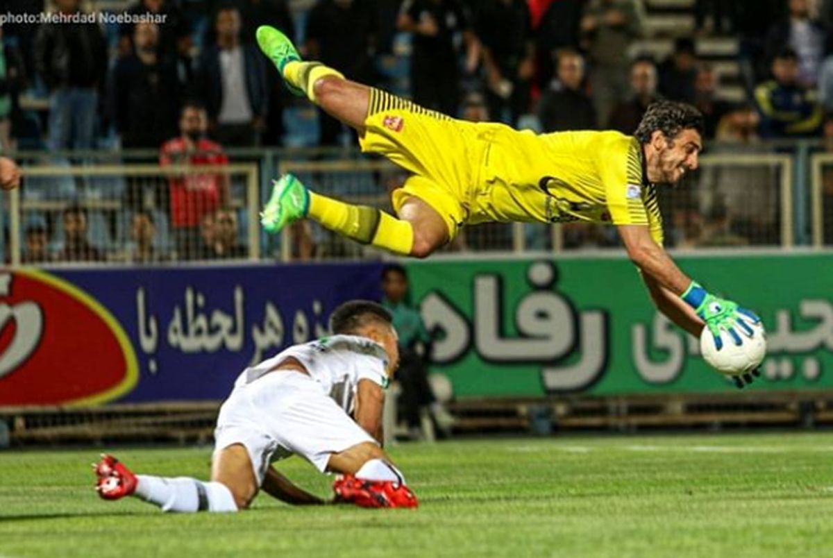مهدی رحمتی معلق در هوا+عکس