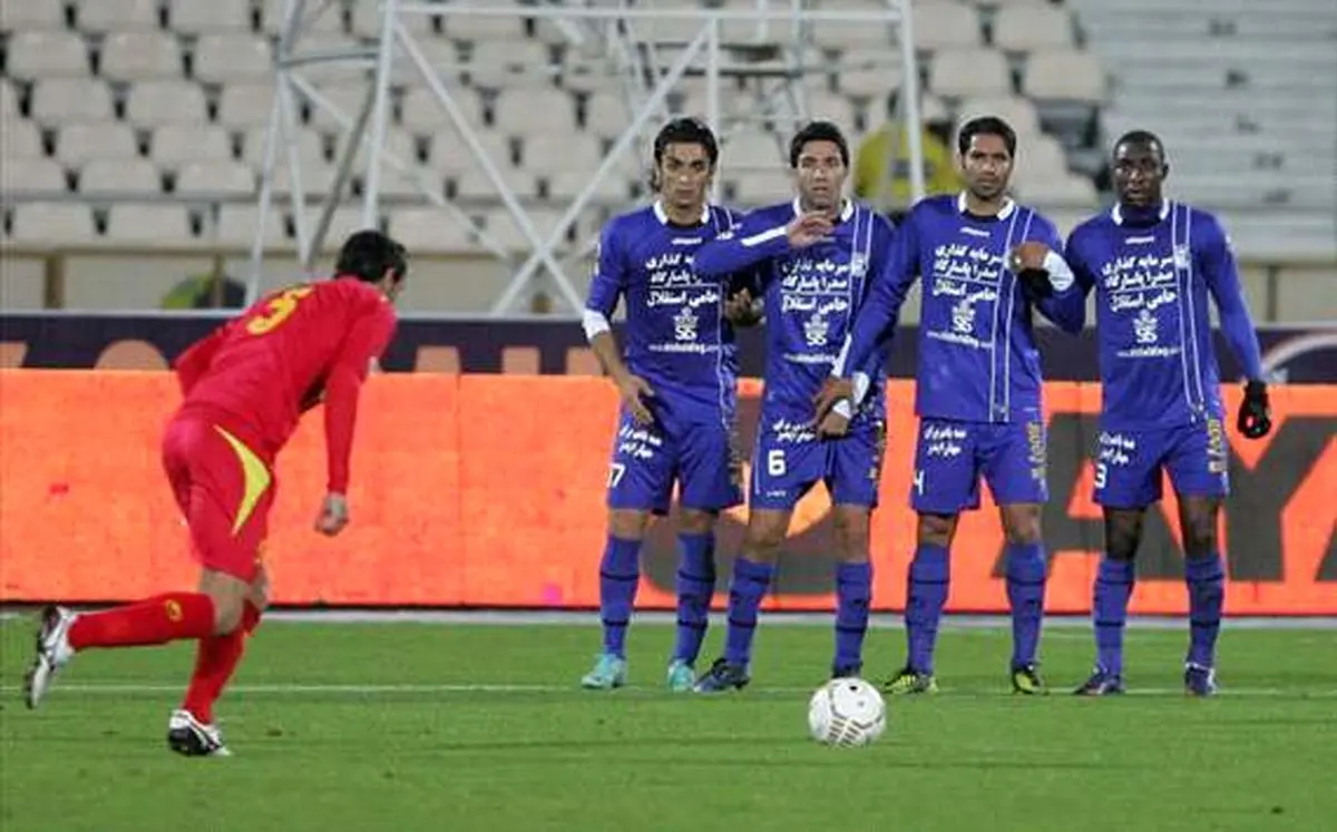 گزارش زنده: فولاد ۰-استقلال۱