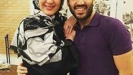 فاطمه گودرزی در آغوش پسر ورزشکارش+عکس