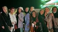 نسرین مقانلو و دوستانش در کیش + عکس