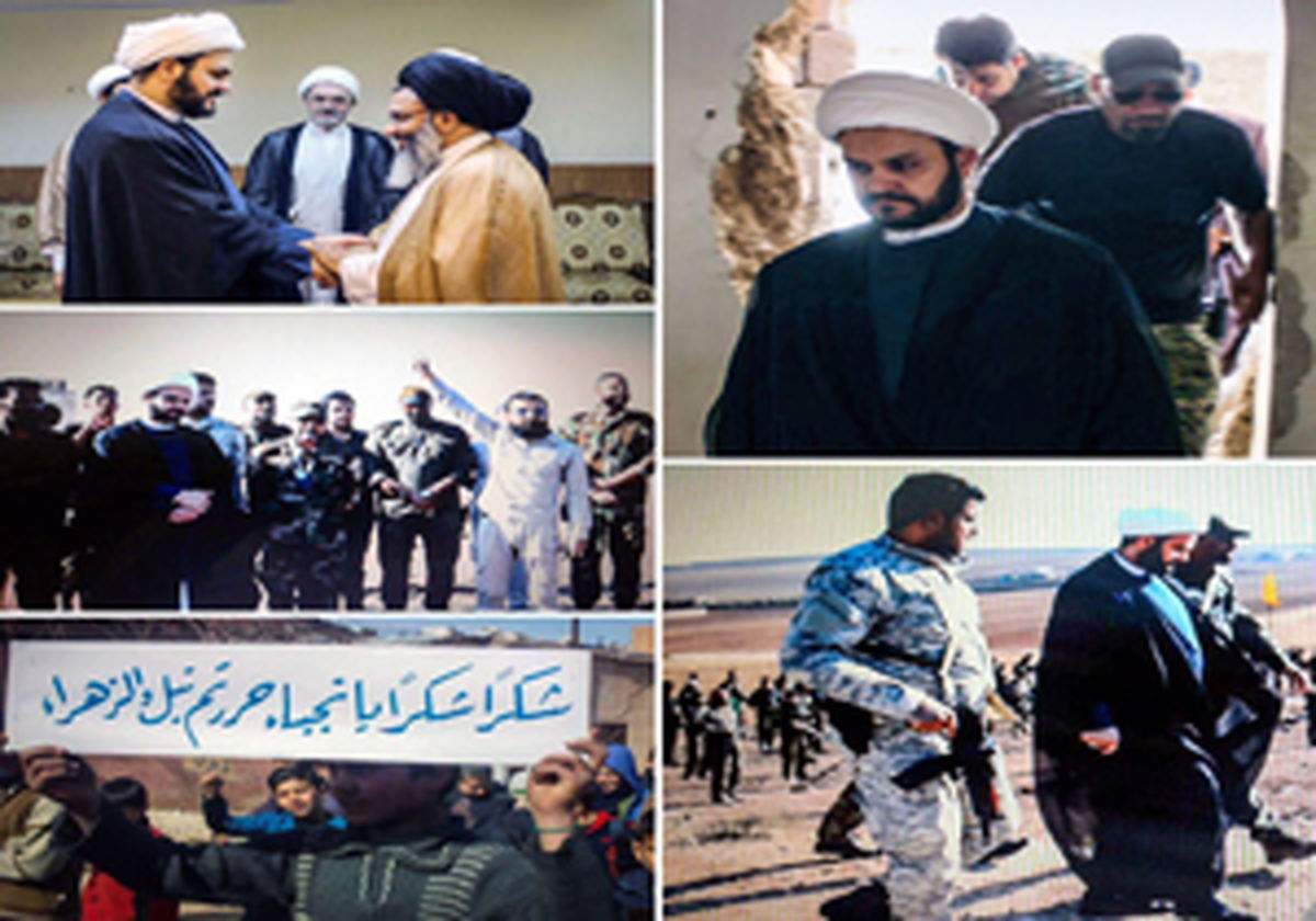 شیخ اکرم الکعبی از مناطق عملیاتی بازدید کرد