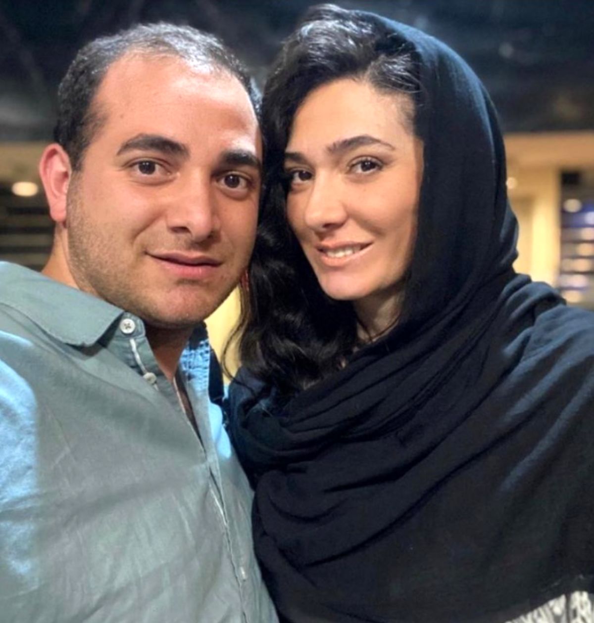 مینا وحید و برادرش + عکس