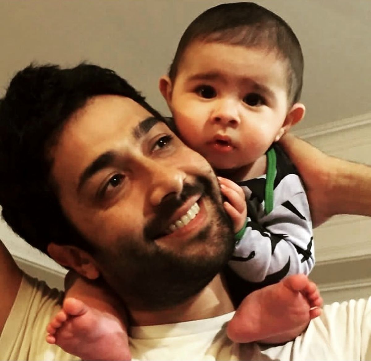 پسر بانمک حسین مهری + عکس