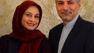 مریم کاویانی در کنار همسر سیاستمداراش + عکس