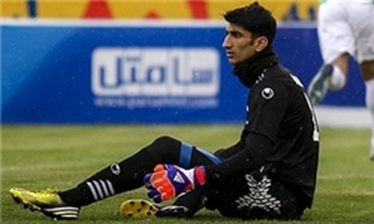 به دلیل انضباطی بیرانوند دور زمین می‌دود!