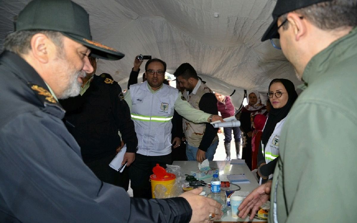 برخورد قاطع پلیس با اخلال‌گران نظم و امنیت در مناطق سیل‌زده