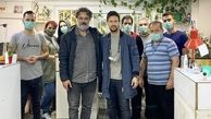 عمار تفتی در کارگاه طلا سازی بازیگر معروف + عکس
