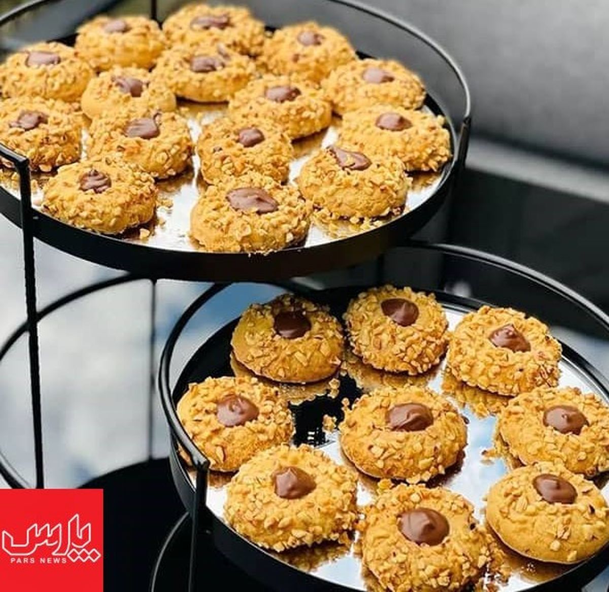 طرز تهیه قرابیه شکلاتی فندقی خوشمزه به روش تبریزی