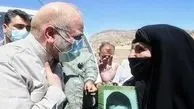 حضور رئیس مجلس بر مزار شهدای گمنام ایلام