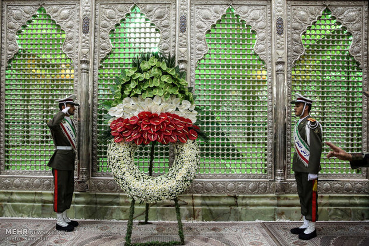 تجدید میثاق وابستگان نظامی نیروهای مسلح ایران با بنیانگذار انقلاب 