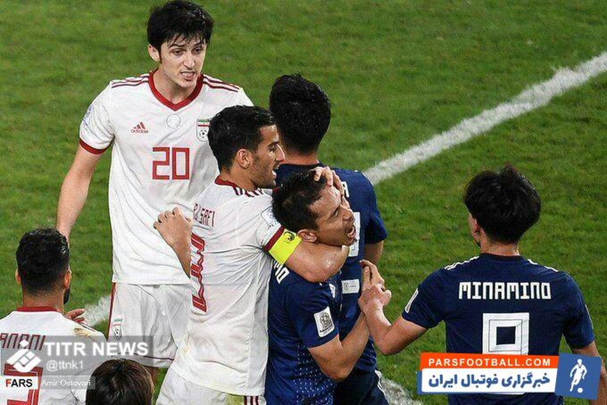 حرکت عجیب احسان حاج‌صفی با بازیکن ژاپنی!