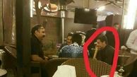 جنجال قلیان کشیدن 2 بازیگر درکنار یک بازیکن/عکس