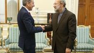 دیدار رییس کمیته صلیب سرخ جهانی با لاریجانی/تصاویر