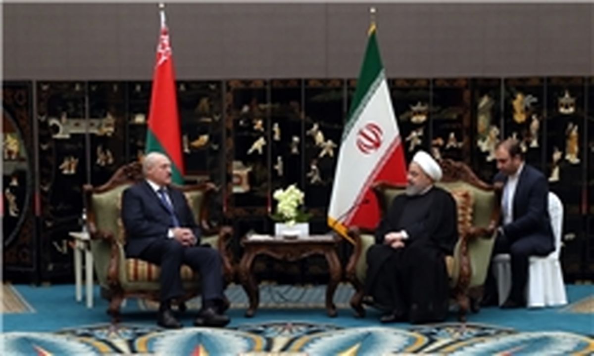 روحانی با رئیس جمهور بلاروس دیدار و گفتگو کرد