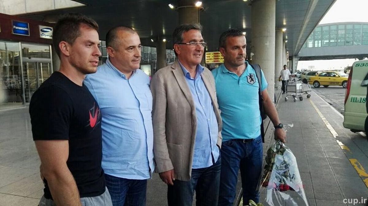 ورود مربی جدید پرسپولیس به ایران/عکس