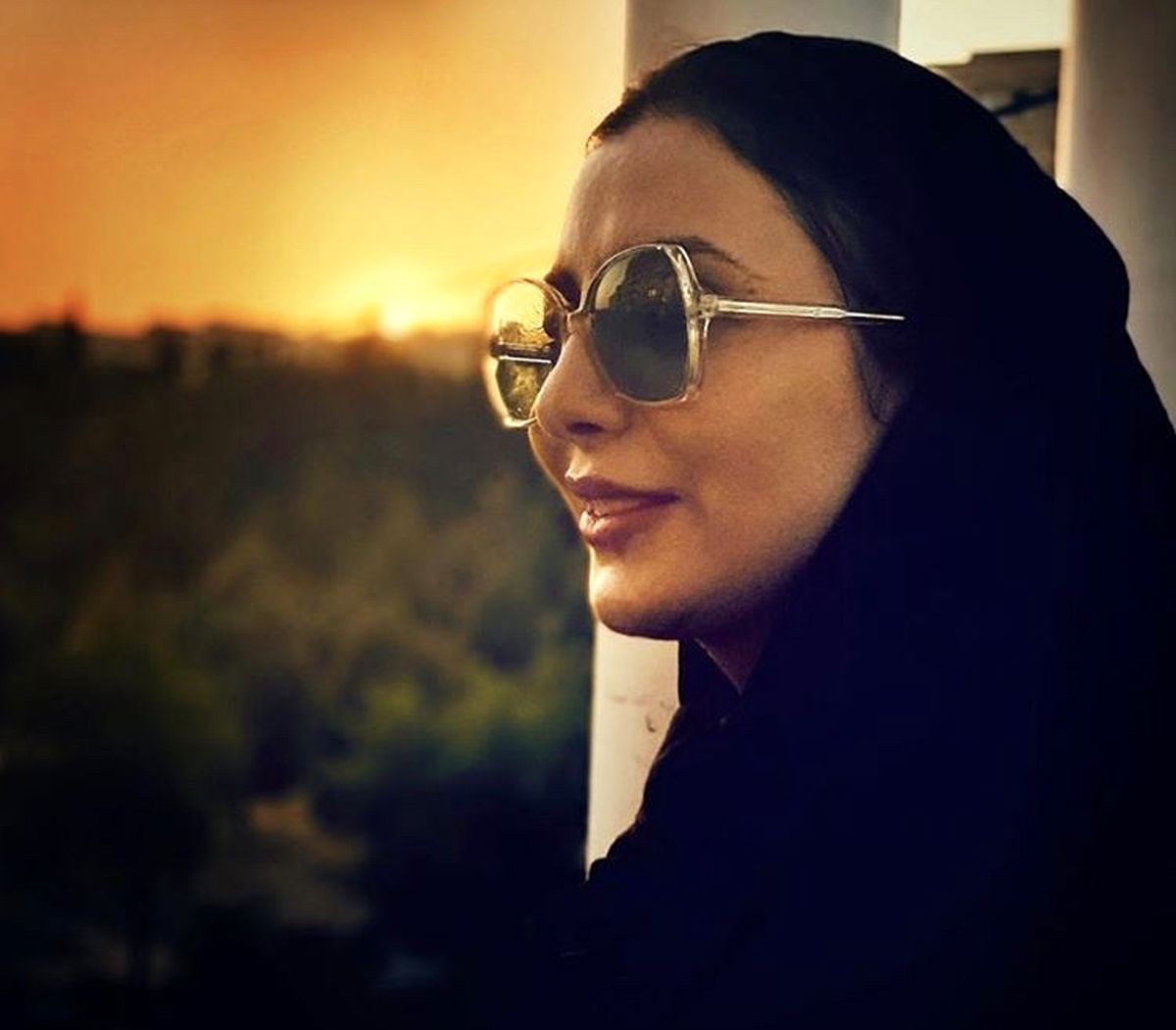 رویا میرعلمی در غروبی زیبا + عکس