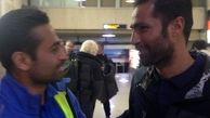 برخورد استقلالی‌ها و پیکانی‌ها در فرودگاه (تصاویر)