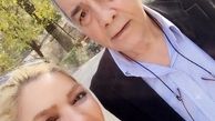 گردش خانم بازیگر با دایی جانش در پارک+عکس
