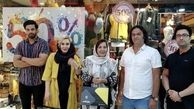 زهره حمیدی و زهره فکور صبور در یک فروشگاه + عکی