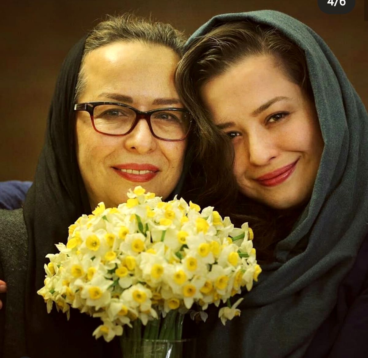 عکس مادر دختری خانم بازیگر+عکس