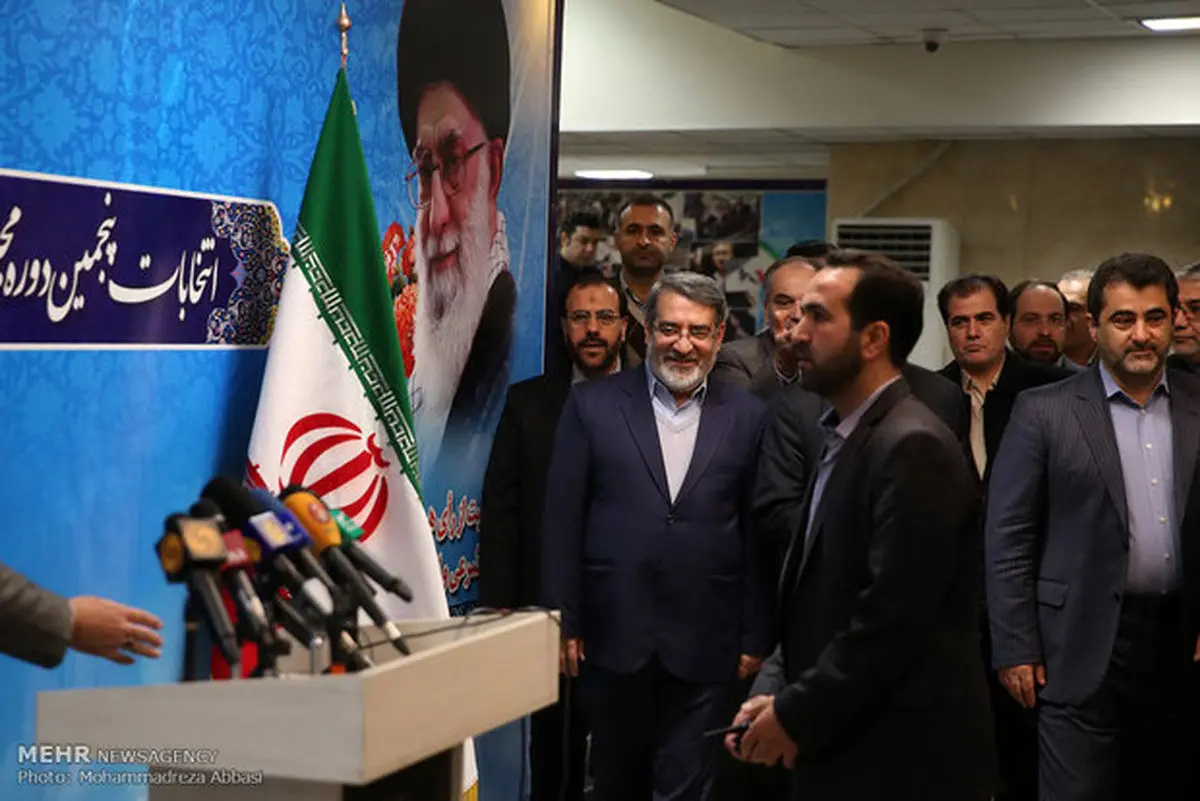 بازدید وزیر کشور از ستاد انتخابات کشور