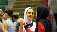 لژیونر والیبال بانوان زیر بارِ بازی بدون حجاب نرفت و درخشید