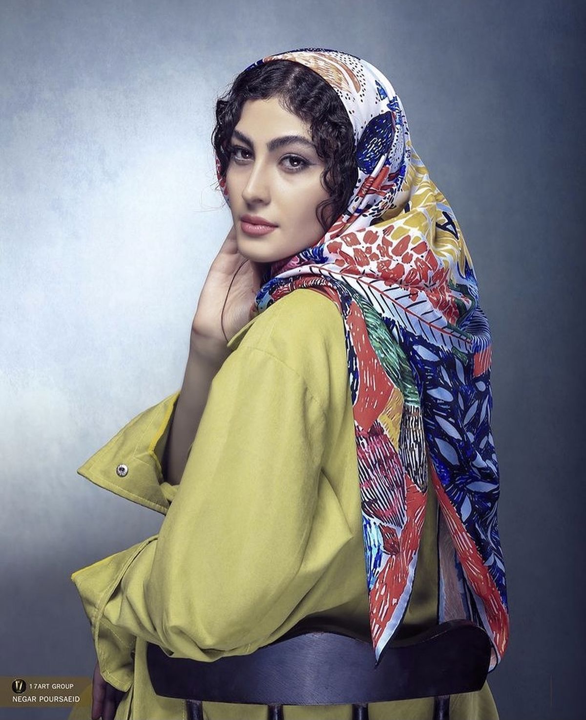 مریم مومن با تیپ رنگی رنگی + عکس