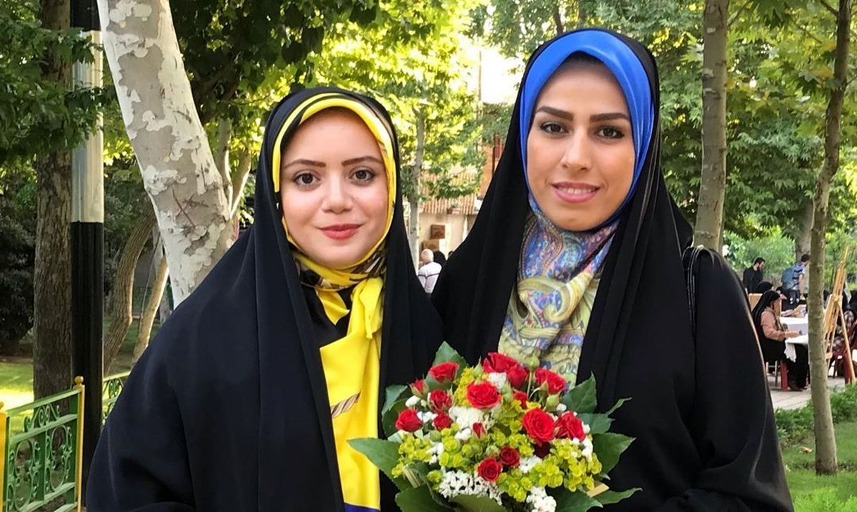 تعریف خانم مجری از همکارش+عکس