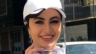 مریم مومن در حال ورزش
