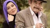 آشا محرابی و‌پدرش در ماشین + عکس