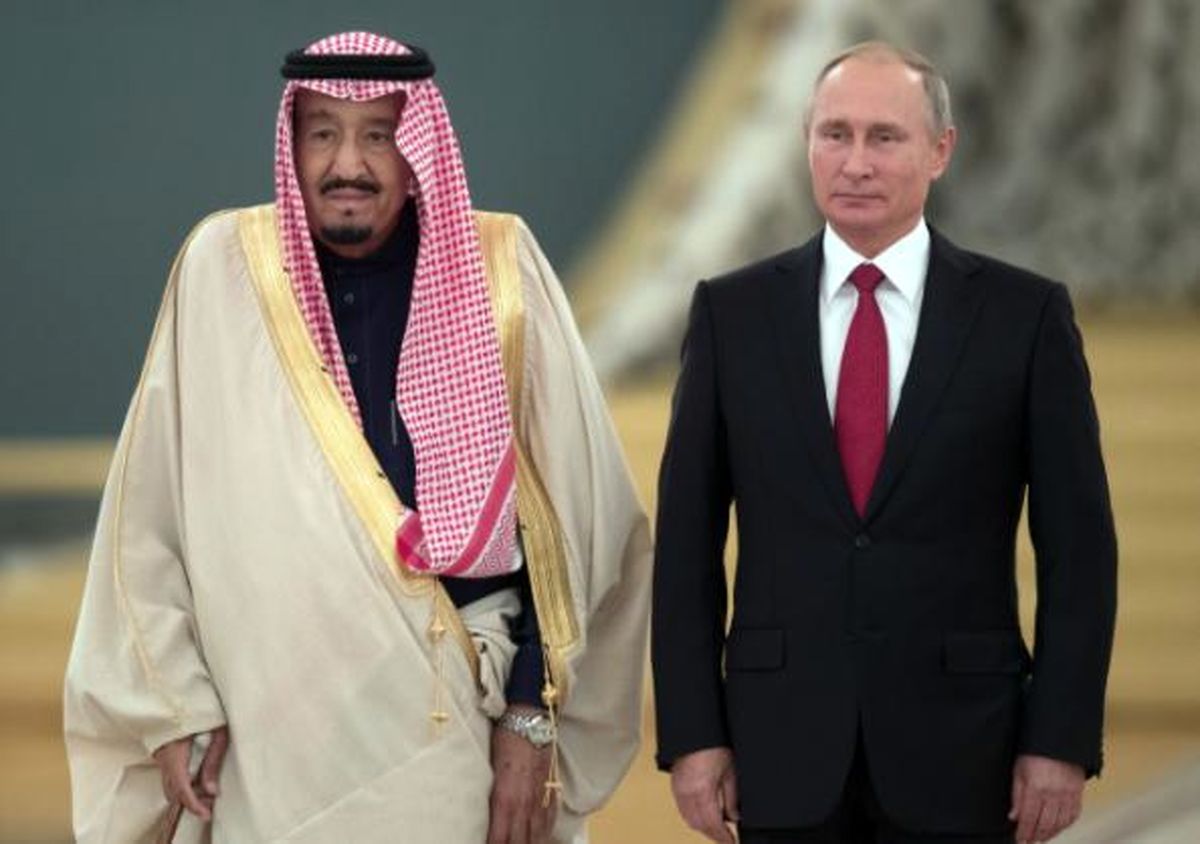 پوتین با پادشاه عربستان گفت وگو کرد