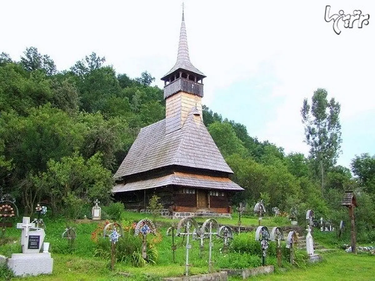 کلیساهای چوبی در رومانی!/عکس