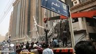 شمار جان‌باختگان حادثه ریزش ساختمان در آبادان به 10 تن رسید