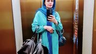 تیپ ورزشی خانم بازیگر تو راه باشگاه + عکس