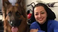 دلتنگی نفیسه روشن برای سگش + عکس