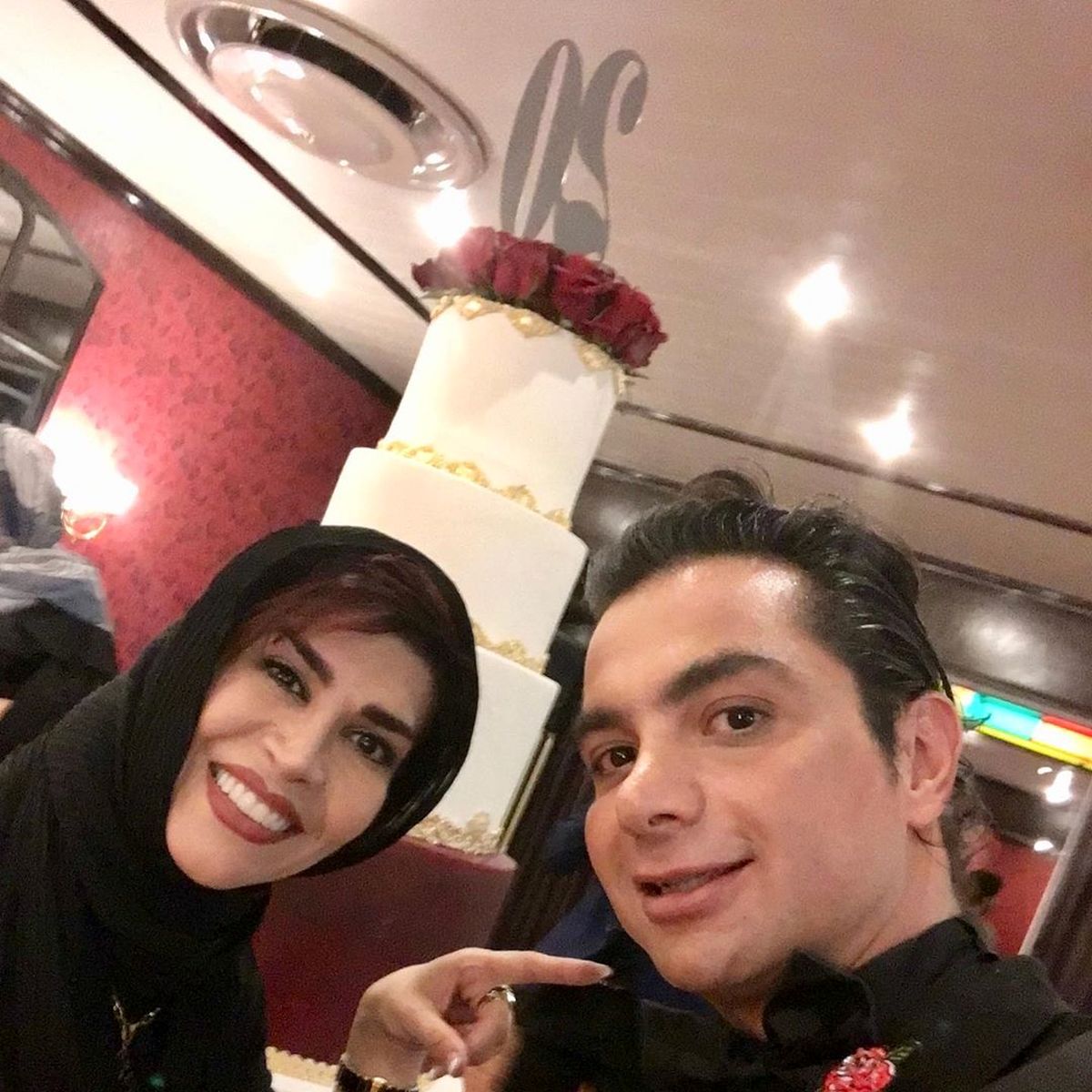 جشن تولد خصوصی آقای دکتر بازیگر خط قرمز+عکس