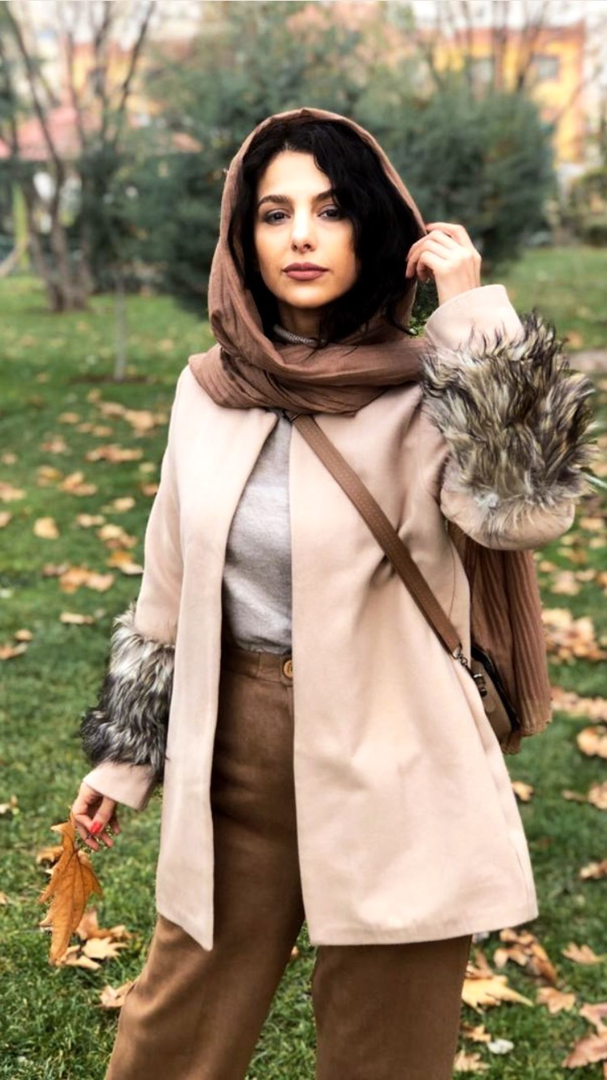 استایل زمستونی جوانه دلشاد + عکس 