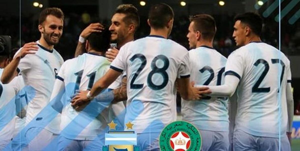 برد خفیف آرژانتین مقابل حریف ایران در جام جهانی