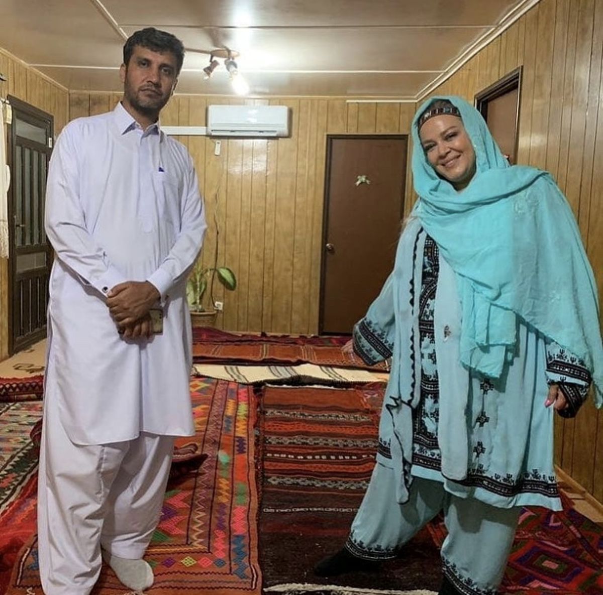 بهاره رهنما با لباس بلوچی ها + عکس