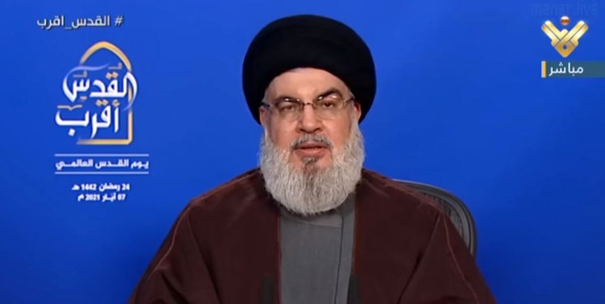  هشدار سید حسن نصرالله به صهیونیست‌ها 