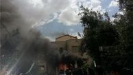 وهابی‌ها آرامگاه «جعفر طیار» را به آتش کشیدند+عکس