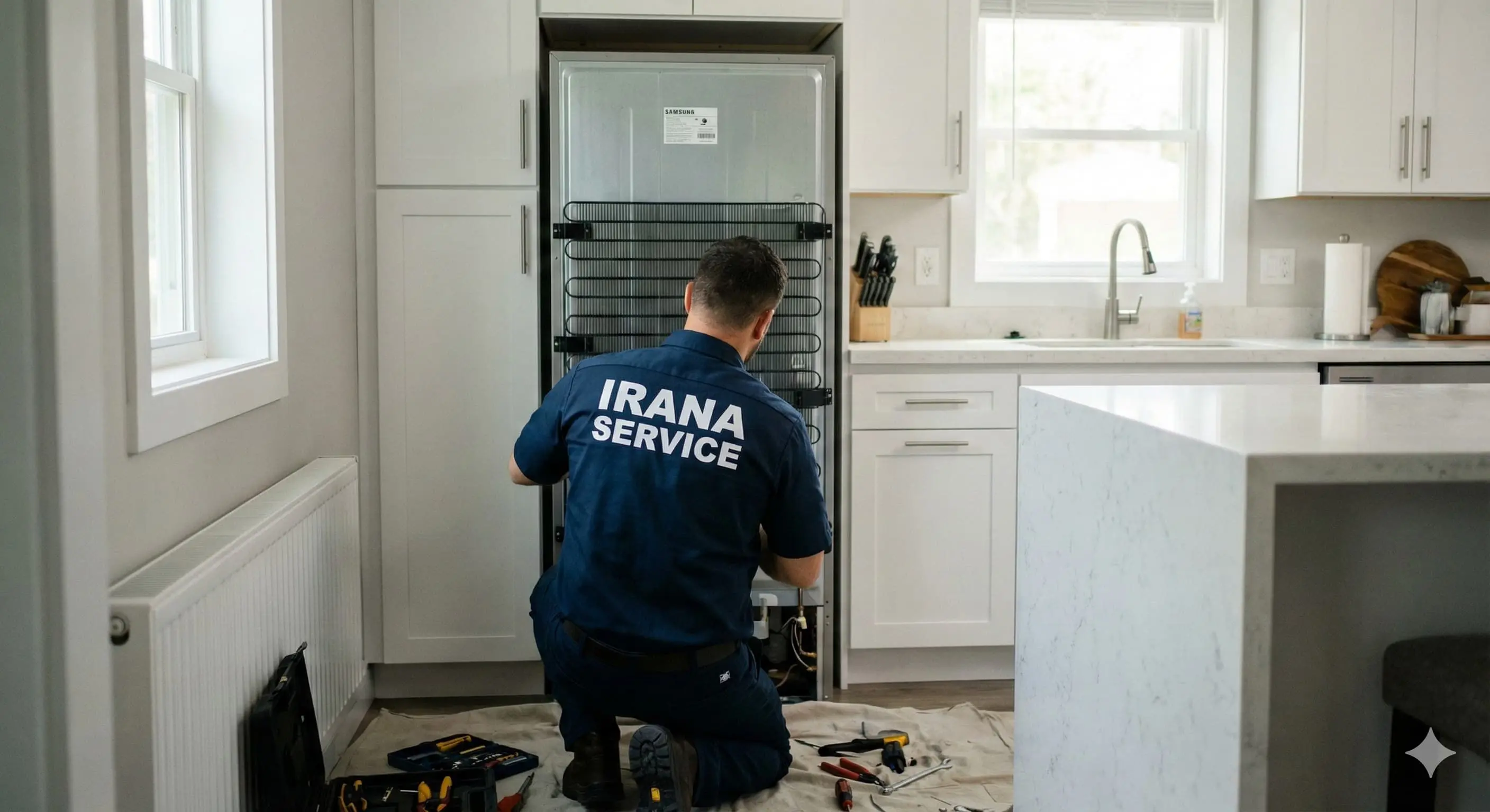 تعمیر تخصصی یخچال با ایرانا سرویس