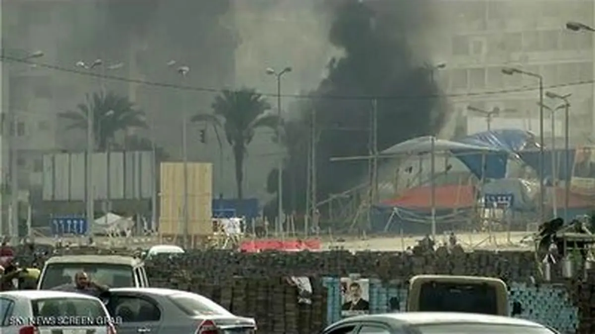 باران گلوله و آتش در مصر