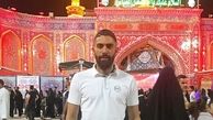 سفر زیارتی رویایی امیرحسین فشنگ چی+عکس