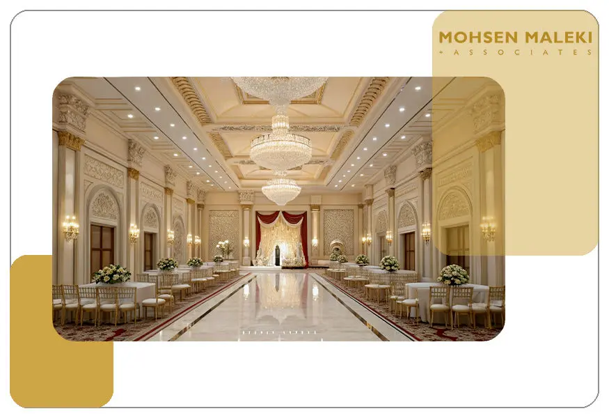 عوامل موثر در متراژ مناسب تالار عروسی